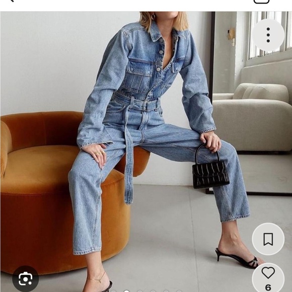 Agolde tatum jumpsuit - Picture 2 of 4